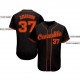 Custom Black Orange Baseball Jersey Custom Black Orange Baseball Jersey