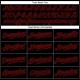 Custom Black Black-Red Authentic Baseball Jersey Custom Black Black-Red Authentic Baseball Jersey