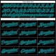 Custom Black Aqua Authentic Baseball Jersey Custom Black Aqua Authentic Baseball Jersey