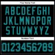 Custom Black Aqua Authentic Baseball Jersey Custom Black Aqua Authentic Baseball Jersey