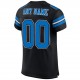 Custom Black Panther Blue-White Mesh Authentic Football Jersey Custom Black Panther Blue-White Mesh Authentic Football Jersey