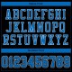 Custom Black Panther Blue-White Mesh Authentic Football Jersey Custom Black Panther Blue-White Mesh Authentic Football Jersey