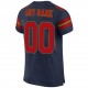 Custom Navy Red-Old Gold Mesh Authentic Football Jersey Custom Navy Red-Old Gold Mesh Authentic Football Jersey