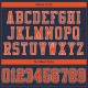 Custom Navy Orange-White Mesh Authentic Football Jersey Custom Navy Orange-White Mesh Authentic Football Jersey