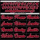 Custom Black Red-White Authentic Throwback Basketball Jersey Custom Black Red-White Authentic Throwback Basketball Jersey