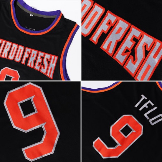 Custom Black White-Maroon Authentic Throwback Basketball Jersey Custom Black White-Maroon Authentic Throwback Basketball Jersey