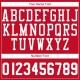 Custom Red White Round Neck Basketball Jersey
