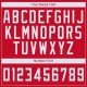 Custom Red White V-Neck Basketball Jersey