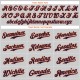 Custom Gray Navy-Orange Authentic Baseball Jersey