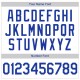 Custom White Royal Authentic Baseball Jersey