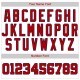 Custom White Red-Navy Authentic Baseball Jersey