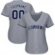 Custom Gray Navy-White Baseball Jersey Custom Gray Navy-White Baseball Jersey