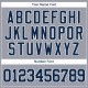 Custom Gray Navy-White Baseball Jersey Custom Gray Navy-White Baseball Jersey
