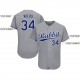 Custom Gray Royal-White Baseball Jersey Custom Gray Royal-White Baseball Jersey