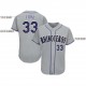Custom Gray Purple-Black Baseball Jersey Custom Gray Purple-Black Baseball Jersey