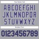 Custom Gray Purple-Black Baseball Jersey Custom Gray Purple-Black Baseball Jersey