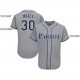 Custom Gray Navy-Powder Blue Baseball Jersey Custom Gray Navy-Powder Blue Baseball Jersey