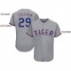 Custom Gray Royal-Red Baseball Jersey Custom Gray Royal-Red Baseball Jersey