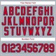 Custom Gray Red-Navy Baseball Jersey Custom Gray Red-Navy Baseball Jersey