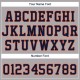 Custom Gray Navy-Orange Baseball Jersey Custom Gray Navy-Orange Baseball Jersey