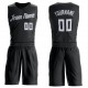 Custom Black White Round Neck Suit Basketball Jersey Custom Black White Round Neck Suit Basketball Jersey